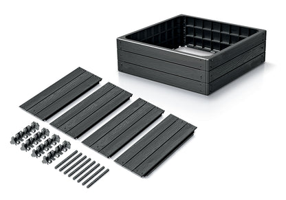 Rabata ogrodowa My Home & Garden Base Woody IBWS 75 x 75 x 25 cm