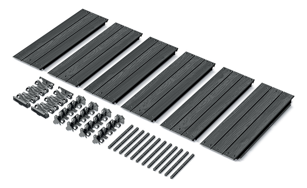 Rabata ogrodowa My Home & Garden Base Woody IBWR 150 x 75 x 25 cm