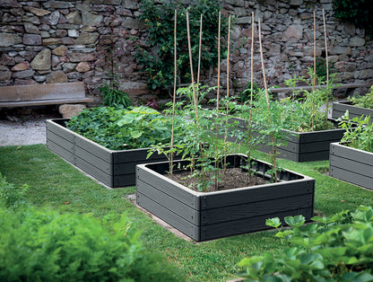 Rabata ogrodowa My Home & Garden Base Woody IBWS 75 x 75 x 25 cm