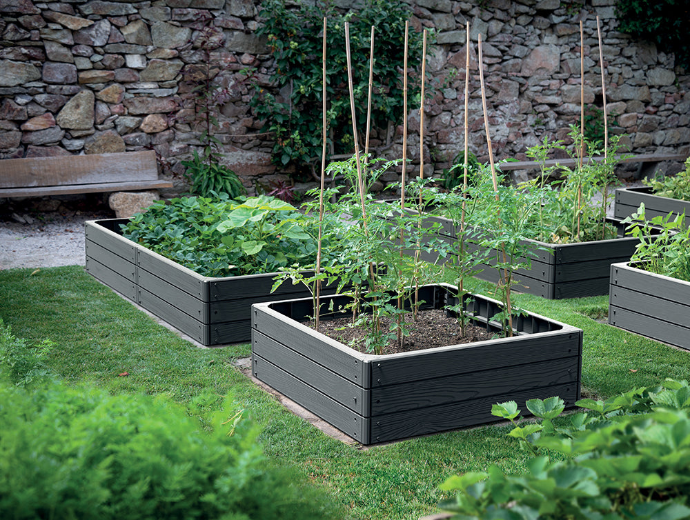 Rabata ogrodowa My Home & Garden Base Woody IBWR 150 x 75 x 25 cm