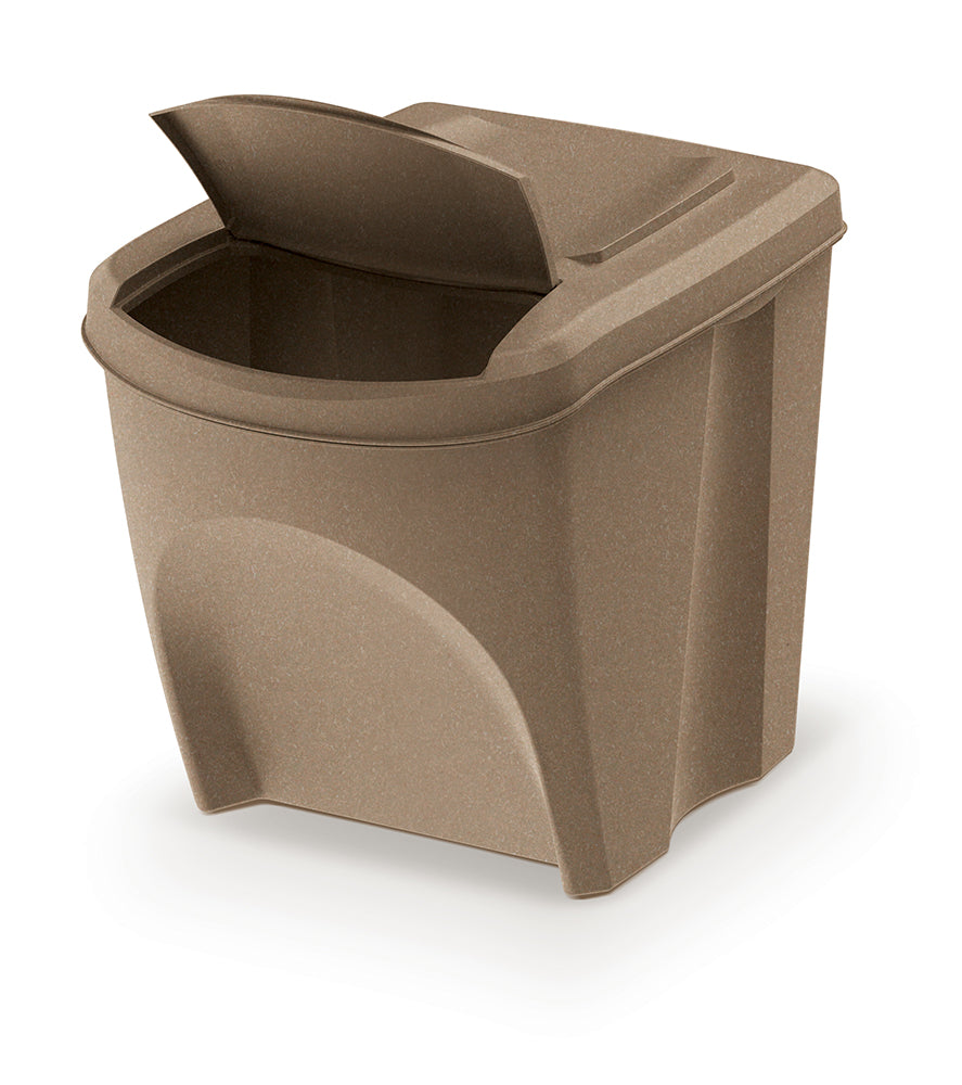 Kosz do segregacji odpadów Sortibox ECO Wood set 3x25l