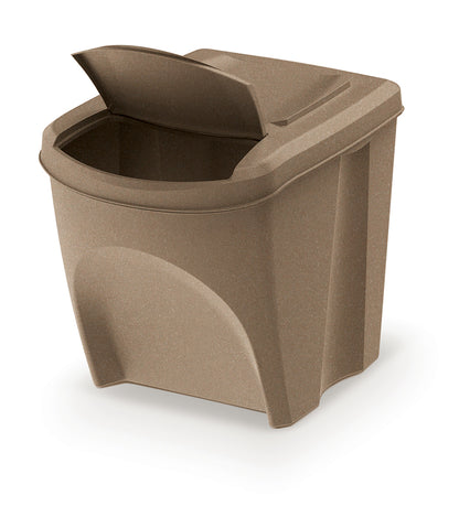 Kosz do segregacji odpadów Sortibox ECO Wood set 3x25l