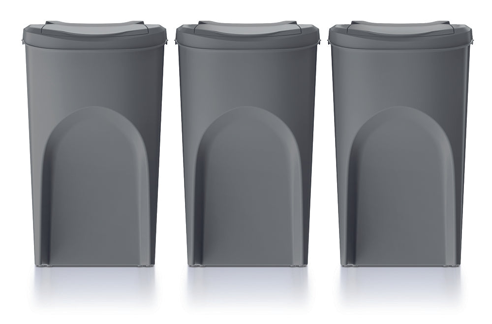 Kosz do segregacji odpadów Sortibox set 3x35l