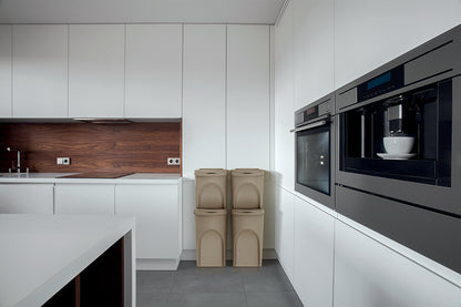 Kosz do segregacji odpadów Sortibox ECO Wood set 3x25l