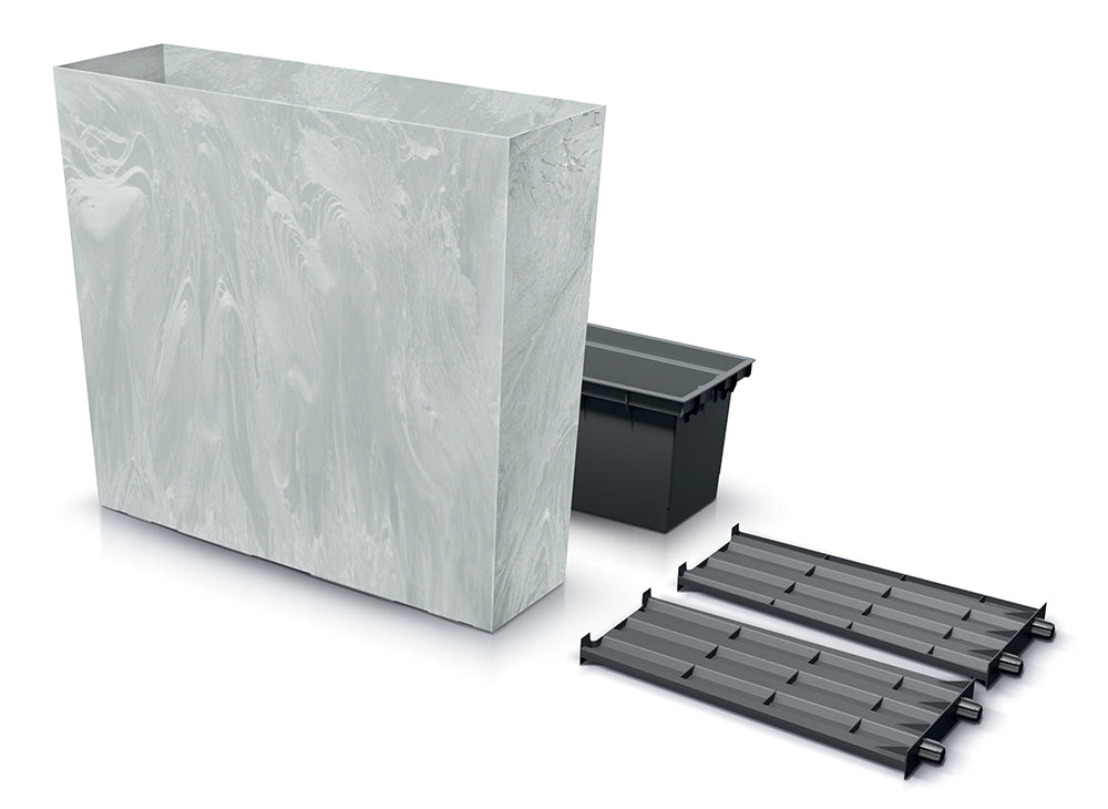 URBI CASE BETON EFFECT 100l Tower planter
