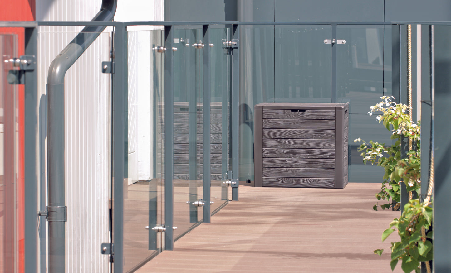 Skrzynia ogrodowa My Home & Garden WOODEBOX 140l